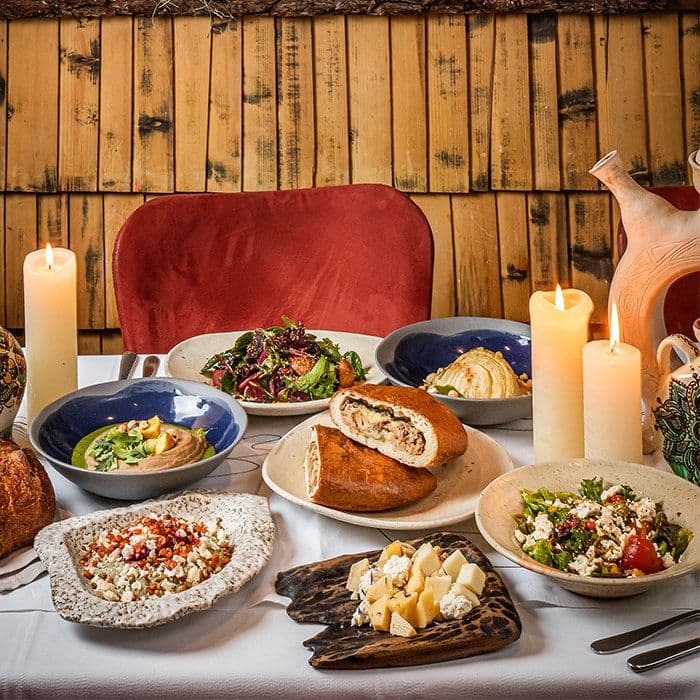 Festive Meatless Dinner