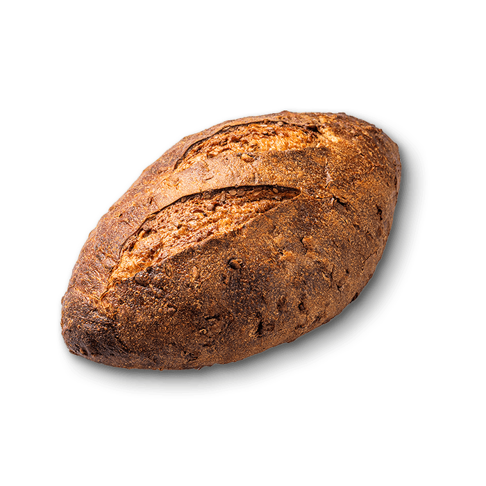 Wheat bread with black sesame