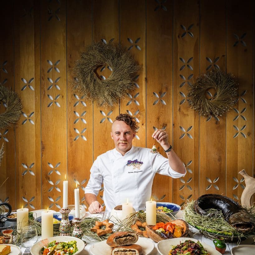 Christmas Dinner by Chef Yevhen Klopotenko