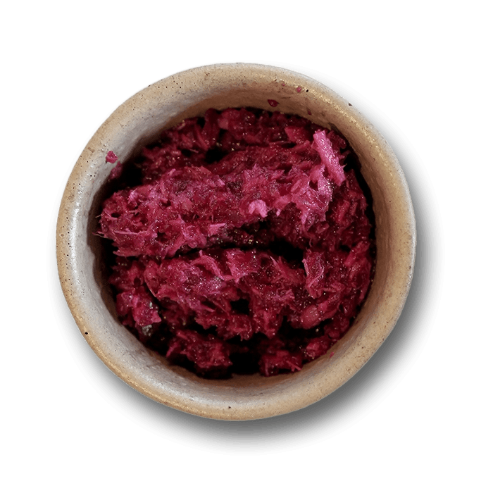 Traditional homemade horseradish